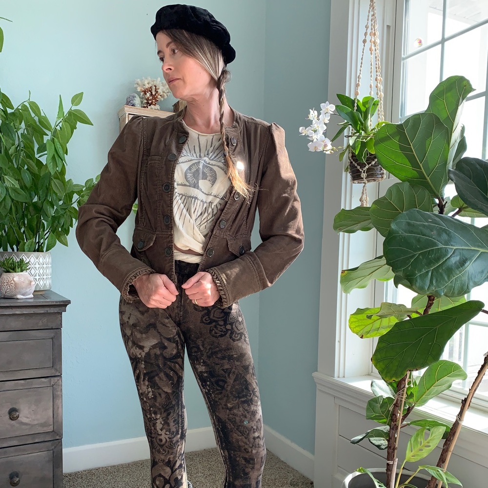 Anthropologie Corduroy Jacket